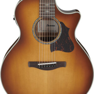 Ibanez AE3007FMH-TBH AE Series 7 String Electro Acoustic Guitar in Tobacco Edge Burst