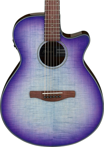 Ibanez AEG70-PIH Electro Acoustic Guitar in Purple Iris Burst High Gloss - Image 1