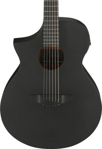 Ibanez AEWC621L-BOT AEWC Series Left Handed Electro Acoustic in Black Out