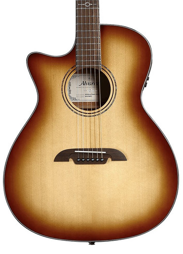 Alvarez Artist AG60LCE Left Handed Grand Auditorium Electro Acoustic in Shadowburst with Cutaway