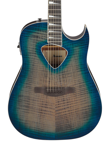 Ibanez ALT50FA-BDB Altstar Electro Acoustic Guitar in Blue Doom Burst High Gloss