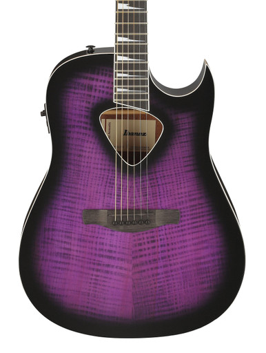 Ibanez ALT50FA-TVT Altstar Electro Acoustic Guitar in Transparent Violet Sunburst High Gloss