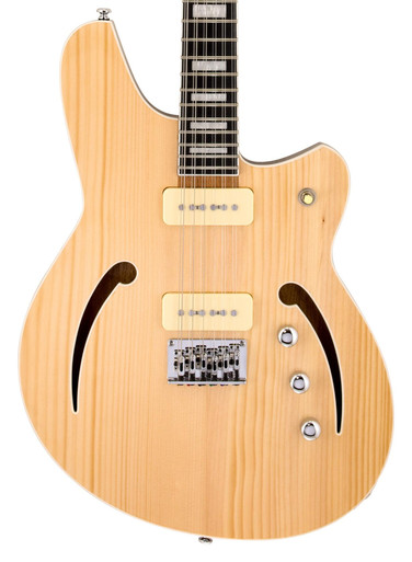 Reverend Airwave 12-String Electric Guitar in Natural
