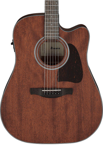 Ibanez AW54CE-OPN Artwood Thermo Aged Dreadnought Electro Acoustic with Solid Mahogany Top