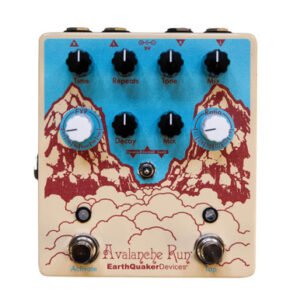 EarthQuaker Devices Avalanche Run V2 Stereo Reverb and Delay Pedal Custom Colourway