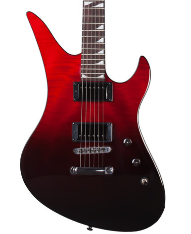 Schecter Avenger Standard Electric Guitar in Bloodburst