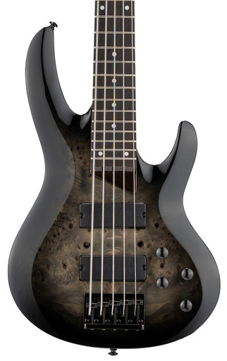 ESP LTD B-205DX 5-String Bass Guitar in Black Burst