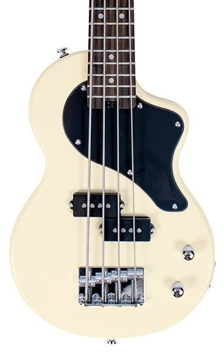 Blackstar Carry-On Travel Bass Guitar in Vintage White - Image 1