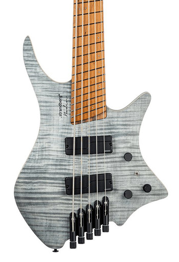Strandberg Boden Standard 5-String Bass Guitar in Charcoal
