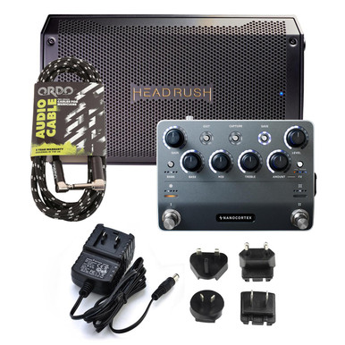 Neural DSP Nano Cortex Bundle With Headrush 108 FRFR Cab & Power Supply