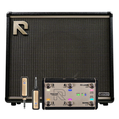 Positive Grid Reactor 100 Amp, Reactor Control Footswitch & Spark Link Wireless System Bundle