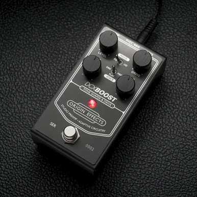 Origin Effects DCX BOOST Studio Preamp Pedal - Black Edition