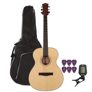 EastCoast G1 Grand Auditorium Acoustic Guitar Starter Pack With Accessories