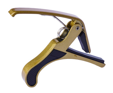 Belcat C-10 Quick Release Acoustic & Electric Guitar Capo in Gold