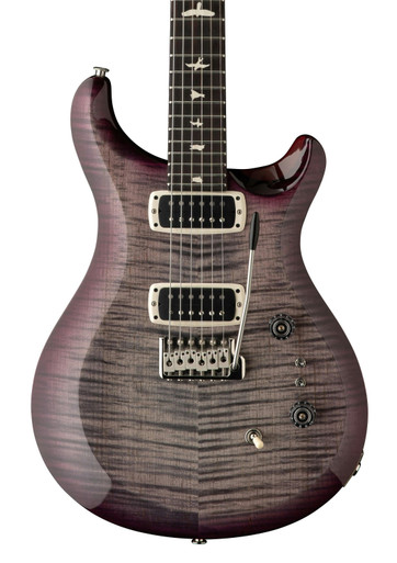 PRS S2 Custom 24-08 Electric Guitar in Faded Gray Black Purple Burst - Image 1