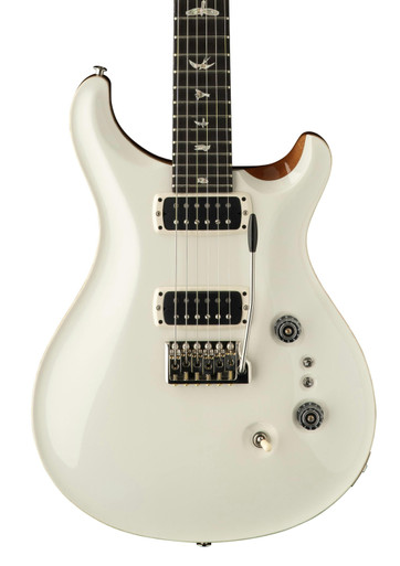 PRS Custom 24-08 Antique Electric Guitar in White Top Natural Back
