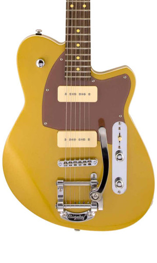 Reverend Charger 290 Bigsby Electric Guitar in Venetian Gold