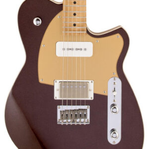 Reverend Charger H90 Electric Guitar in Metallic Bordeaux