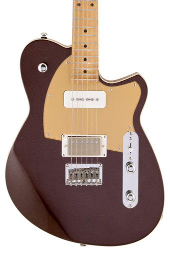 Reverend Charger H90 Electric Guitar in Metallic Bordeaux