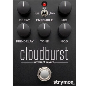 Strymon Limited Edition Cloudburst Midnight Ambient Reverb Pedal in Black