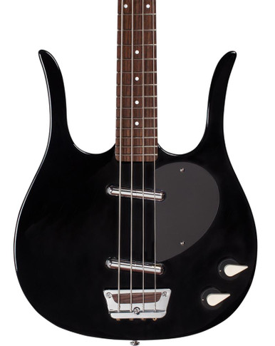 Danelectro Longhorn Short Scale Bass Guitar in Black