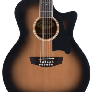 D'Angelico Fulton Grand Auditorium 12-String CE Electro Acoustic in Aged Burst