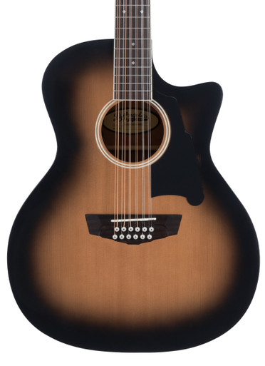 D'Angelico Fulton Grand Auditorium 12-String CE Electro Acoustic in Aged Burst