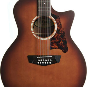 D'Angelico Fulton Grand Auditorium 12-String CE Electro Acoustic in Caramel Burst
