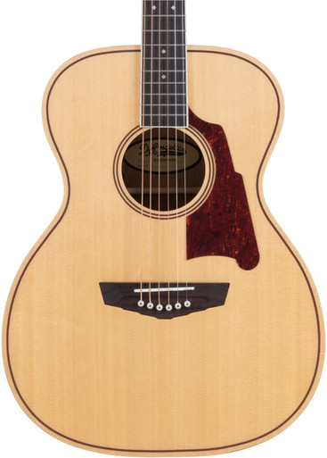 D'Angelico Premier Tammany Electro Acoustic Guitar in Natural - Image 1