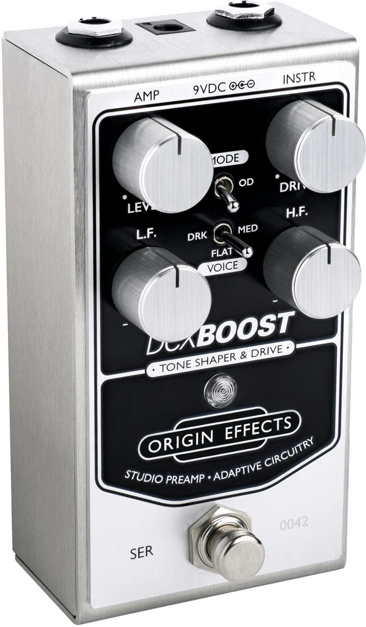Origin Effects DCX Boost Studio Preamp Pedal