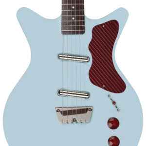 Danelectro Dan O. Cool Electric Guitar in Aqua