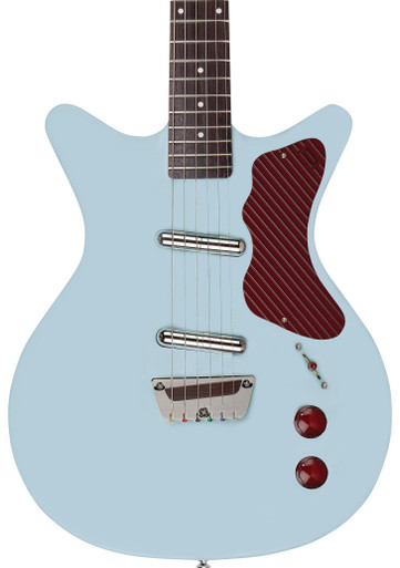 Danelectro Dan O. Cool Electric Guitar in Aqua