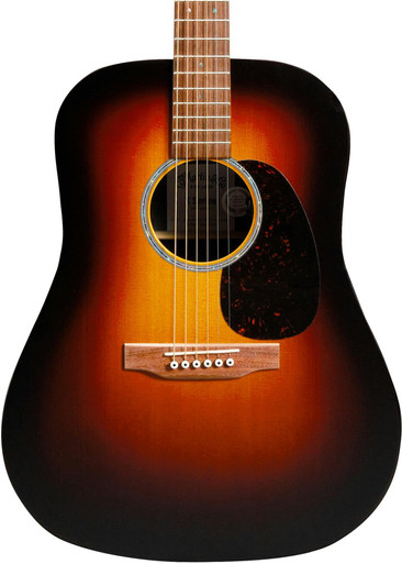 Martin X-Series Remastered D-X2E Acoustic Guitar in Ziricote Burst Ziricote HPL B&S - Image 1