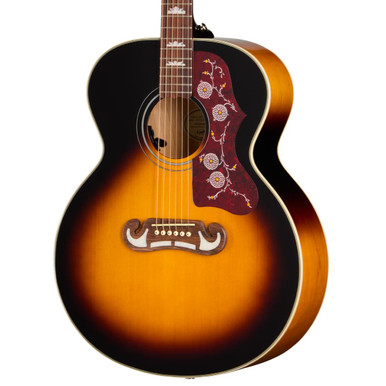 Epiphone J-200 Studio Electro Acoustic Guitar in Vintage Sunburst
