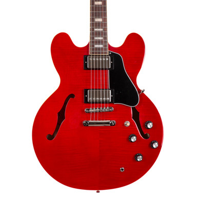 Epiphone Inspired by Gibson ES-335 Figured Semi-Hollow Electric Guitar in Sixties Cherry