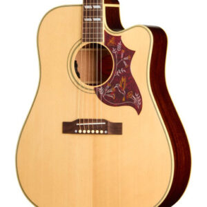 Epiphone Inspired by Gibson Hummingbird Standard EC Electro Acoustic Guitar in Natural