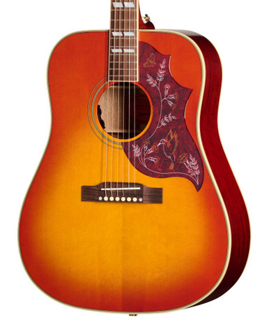Epiphone Inspired by Gibson Hummingbird Standard Electro Acoustic Guitar in Cherry Sunburst