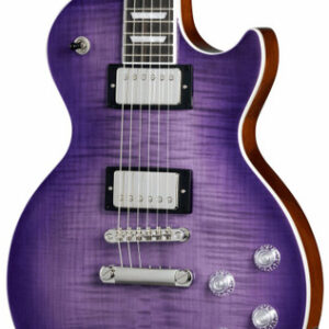Epiphone Inspired by Gibson Les Paul Modern Figured Electric Guitar in Purple Burst