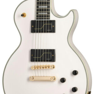 Epiphone Artist Matt Heafy Signature Les Paul Custom Origins Electric Guitar in Bone White