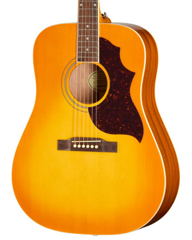 Epiphone Hummingbird Tribute Acoustic Guitar in Heritage Sunburst