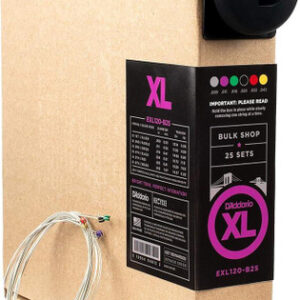 D'Addario EXL120-B25 Super Light Electric Guitar Strings 25-Set Bulk Box 09-42