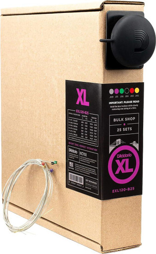 D'Addario EXL120-B25 Super Light Electric Guitar Strings 25-Set Bulk Box 09-42