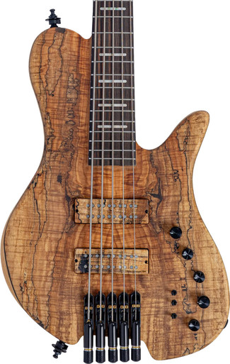 Sire F10 Dx 5 Headless Bass Guitar in Natural Spalted Maple Top