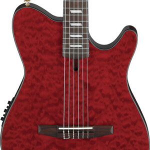 Ibanez FRH20QMN-WRL FRH Series Nylon Electro Acoustic in Wine Red