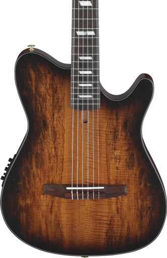 Ibanez FRH20SMN-TCL FRH Series Nylon Electro Acoustic in Tobacco Burst