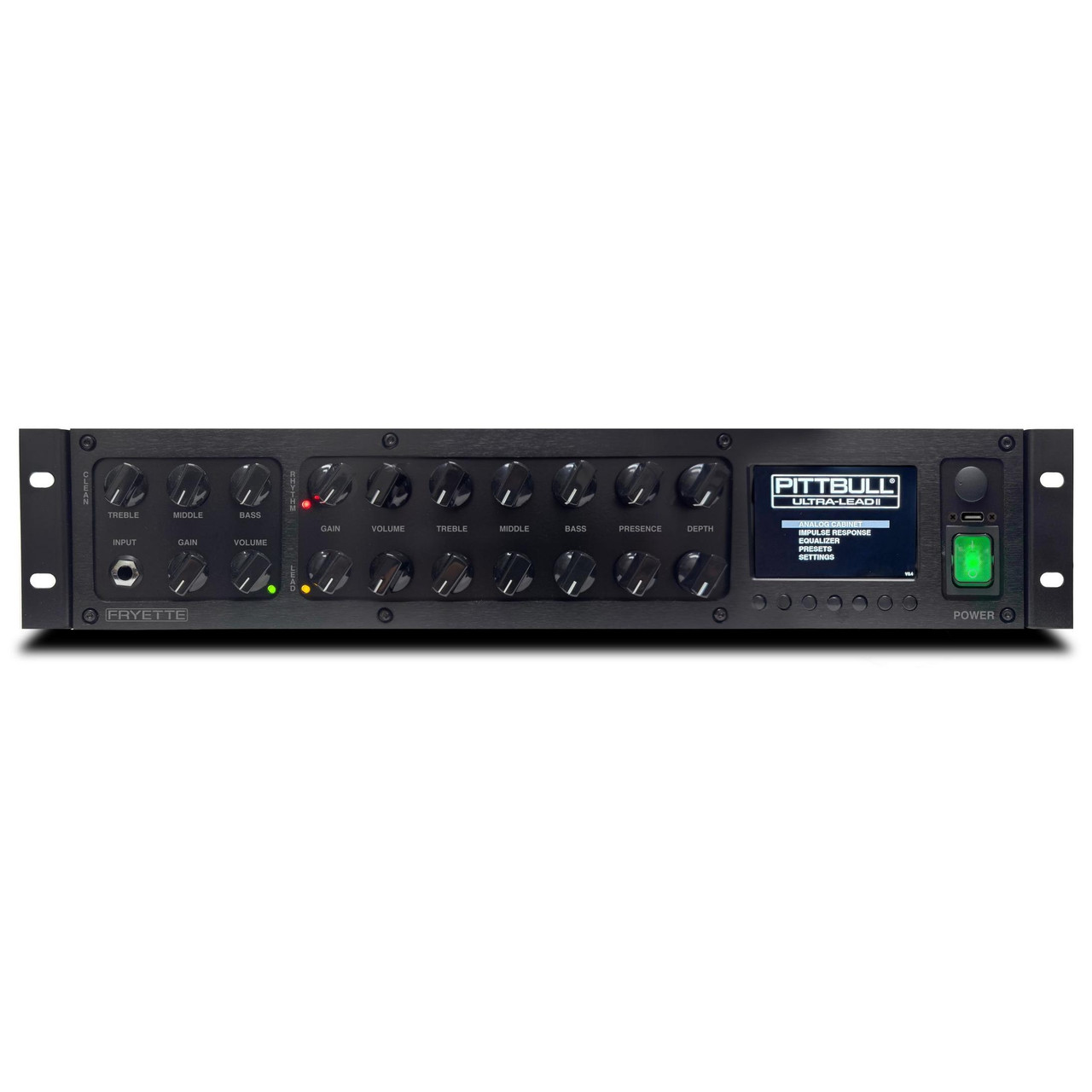 Fryette Pittbull Ultra-Lead II 120W Rackmount Valve Amp Head