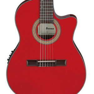 Ibanez GA35TCE-SRR Classical Nylon String Electro Acoustic Guitar in Sapphire Red High Gloss