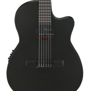 Ibanez GA621-BOT Classical Nylon String Electro Acoustic Guitar in Black Out