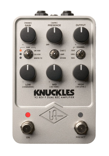 Universal Audio UAFX Knuckles '92 Dual Rec Amplifier Pedal