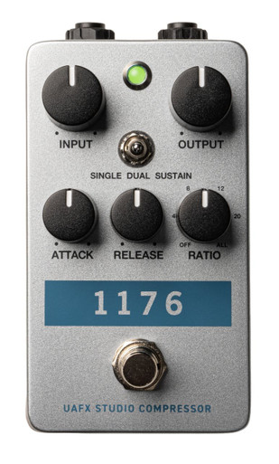 Universal Audio UAFX 1176 Compressor Pedal - Image 1